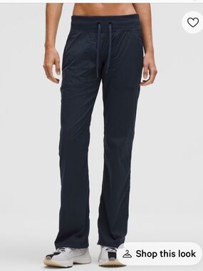 lululemon athletica “True Navy” Dance Studio Pants